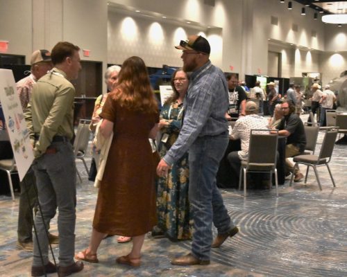 Trade show in Exhibit Hall